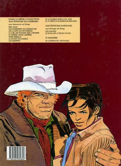 Verso de l'album Comanche Tome 12 Le dollar à trois faces
