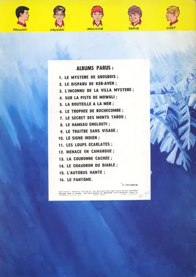 Verso de l'album La Patrouille des Castors Tome 17 Le Pays de la mort