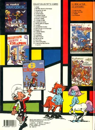 Verso de l'album Les Petits hommes Tome 22 L'ermite de Rochafleur