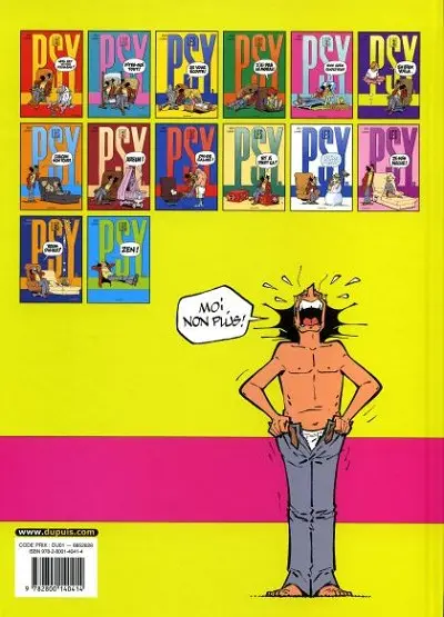 Verso de l'album Les Psy Tome 15 Je m'aime !