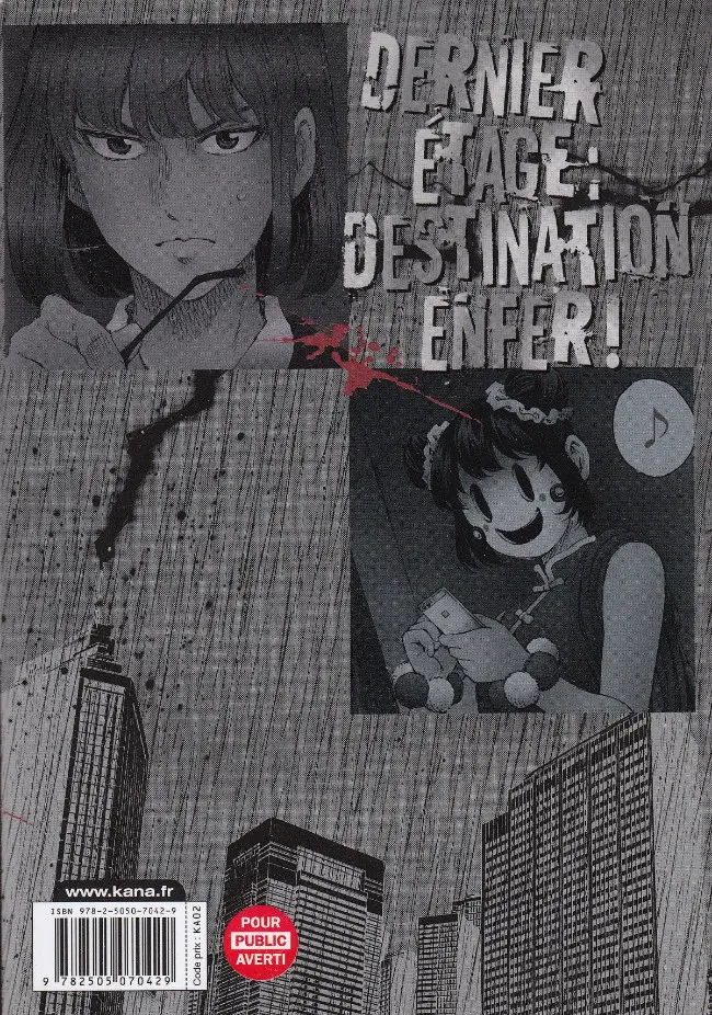 Verso de l'album Sky-High Survival 11