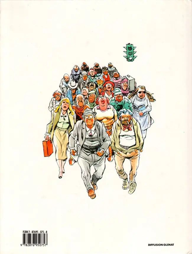 Verso de l'album Big City Tome 4 Métropole - Carnet de croquis