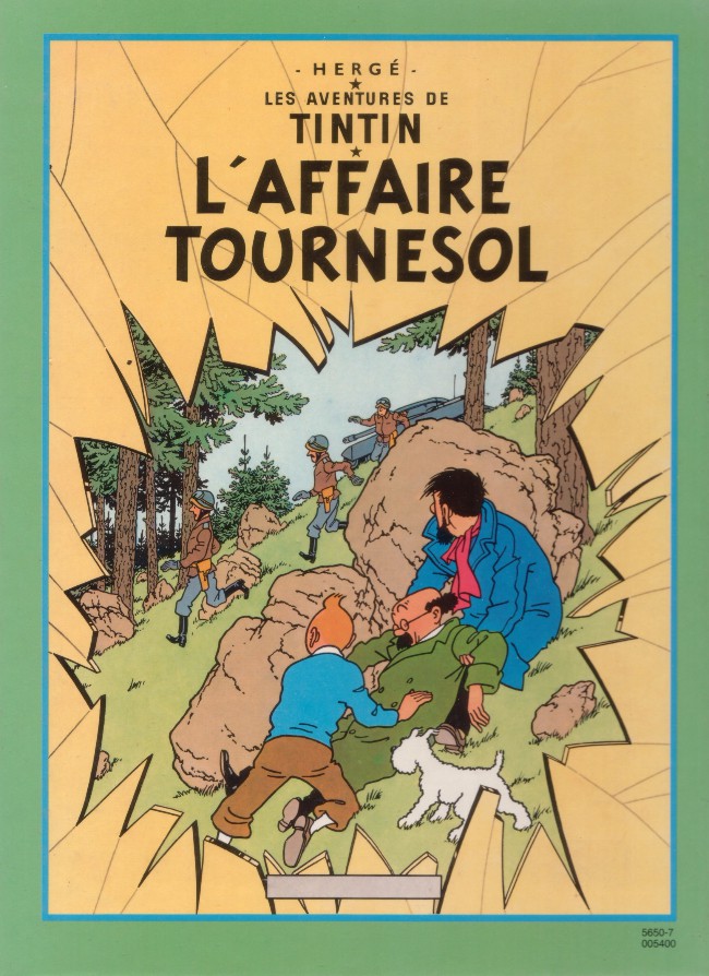 Verso de l'album Tintin Tomes 8 et 18 Le sceptre d'Ottokar / L'affaire Tournesol