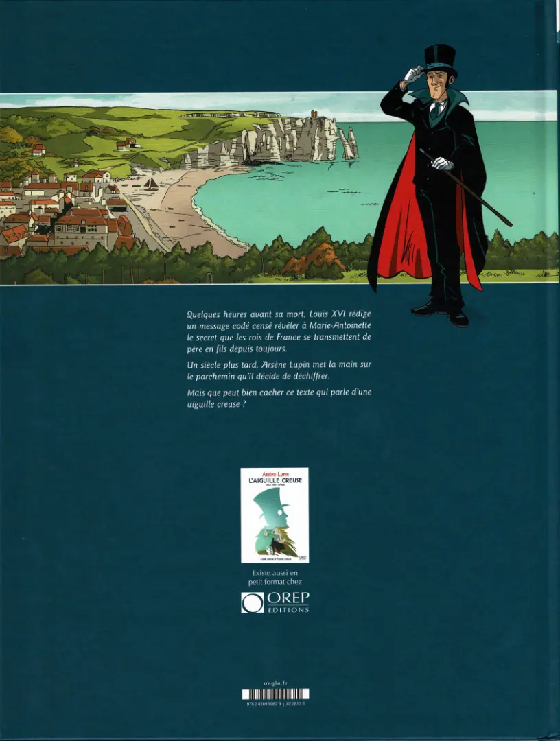 Verso de l'album Arsène Lupin Tome 1 L'aiguille creuse