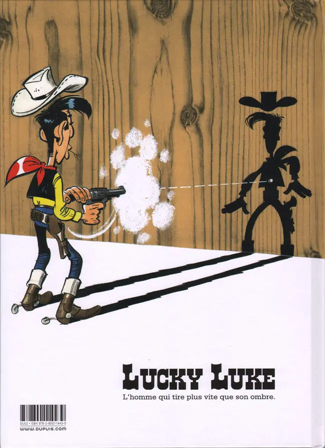 Verso de l'album Lucky Luke Tome 3 Arizona