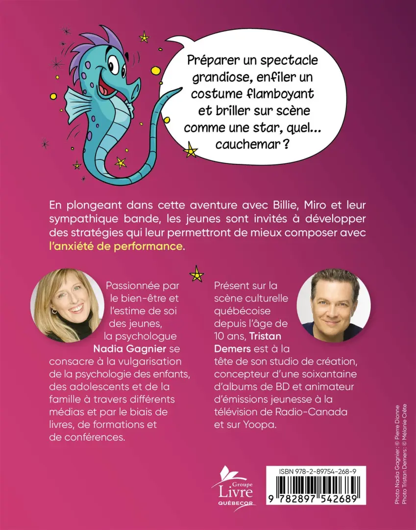 Verso de l'album Oupelaï ! Tome 1 L'abominable spectacle
