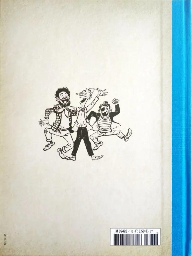Verso de l'album Les Pieds Nickelés - La collection Tome 113 Les Pieds Nickelés organisateurs de voyages en tous genres