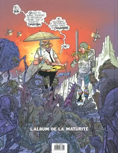 Verso de l'album The Amazing Bibi Tome 2