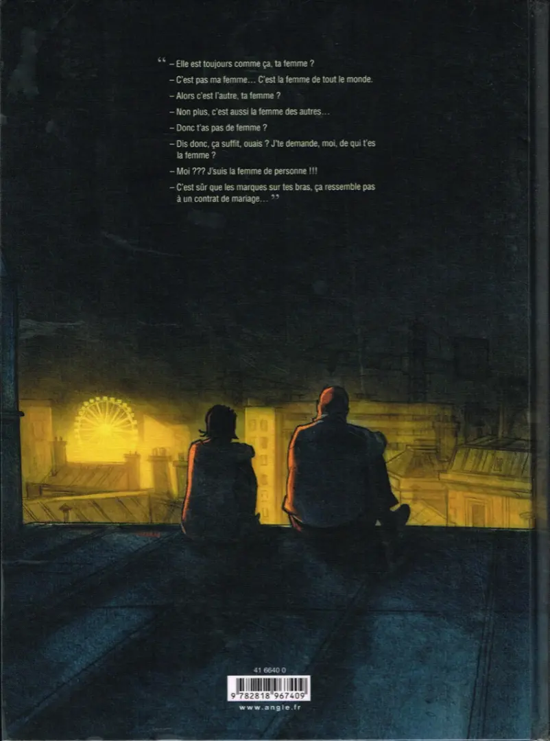 Verso de l'album Monsieur Jules