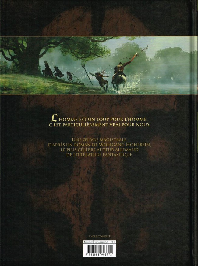 Verso de l'album La Chronique des Immortels Tome 3 Au bord du gouffre 3