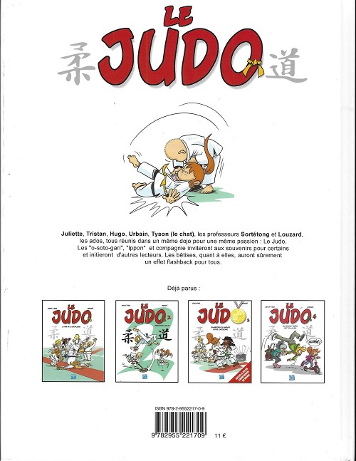 Verso de l'album Le Judo Tome 1 La voie de la souplesse
