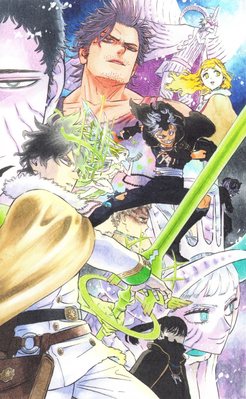 Verso de l'album Black Clover 37