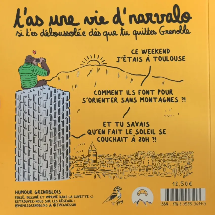 Verso de l'album Le petit Narvalo 3 Troisième tour