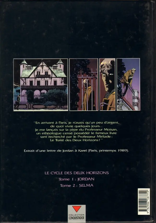 Verso de l'album Le Cycle des deux horizons 2 Selma