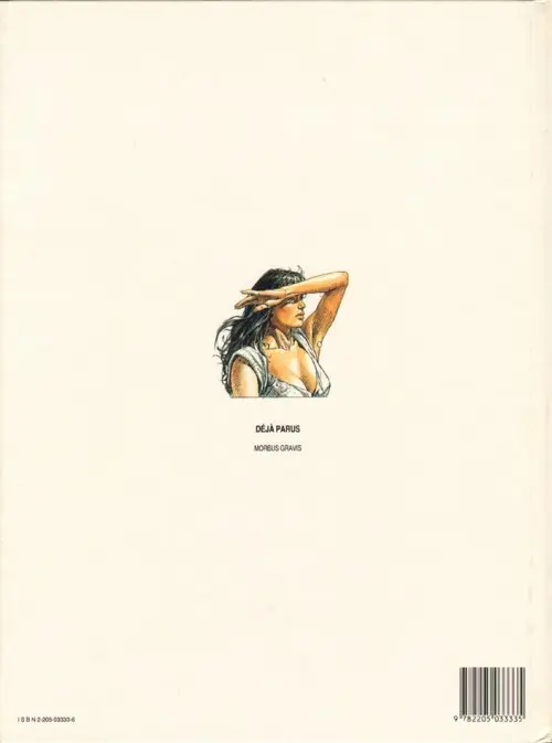 Verso de l'album Druuna Tome 2