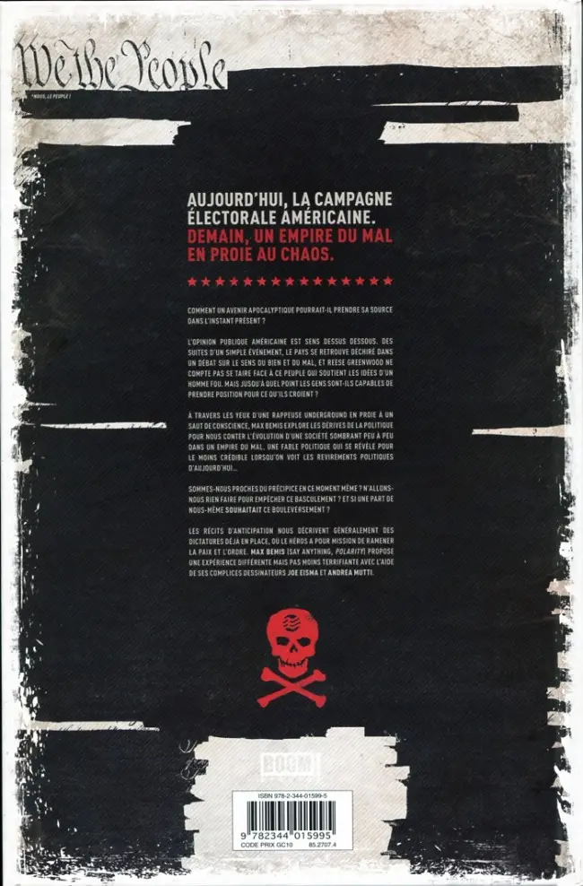 Verso de l'album Evil Empire Tome 2 La désunion fait la force!