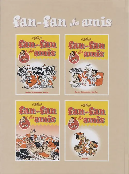 Verso de l'album Fan-fan et ses amis Tome 5