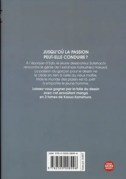 Verso de l'album Folles Passions Vol. 3