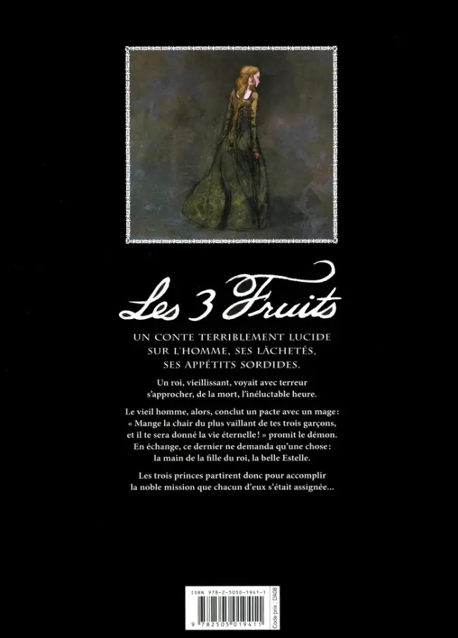 Verso de l'album Les 3 Fruits