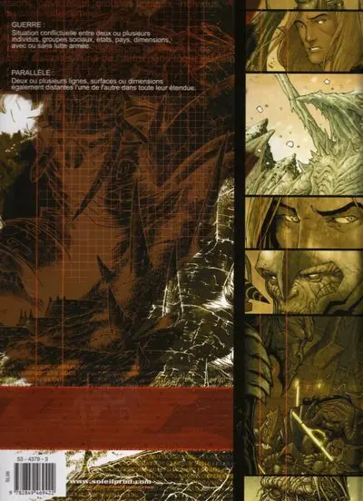 Verso de l'album Guerres parallèles Tome 1 Tueur d'étoiles