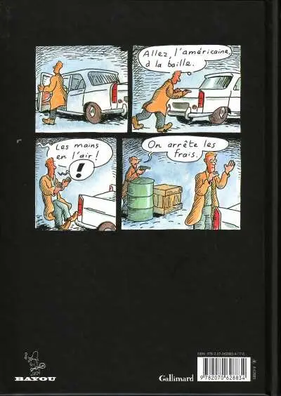 Verso de l'album J'ai pas tué de Gaulle mais ça a bien failli...