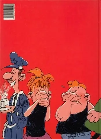 Verso de l'album Une aventure de Jimmy Laventure Tome 2 Signé Maroilles