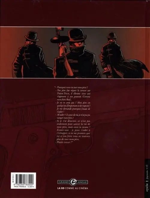 Verso de l'album Lenny Valentino Tome 2 Dead end