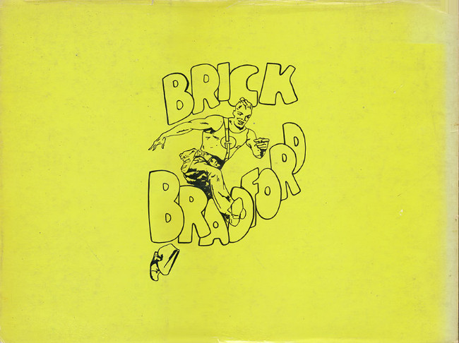 Verso de l'album Brick Bradford Luc Bradefer Volume 2 Le géant d'acier