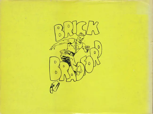 Verso de l'album Brick Bradford Luc Bradefer Volume 2 Le géant d'acier