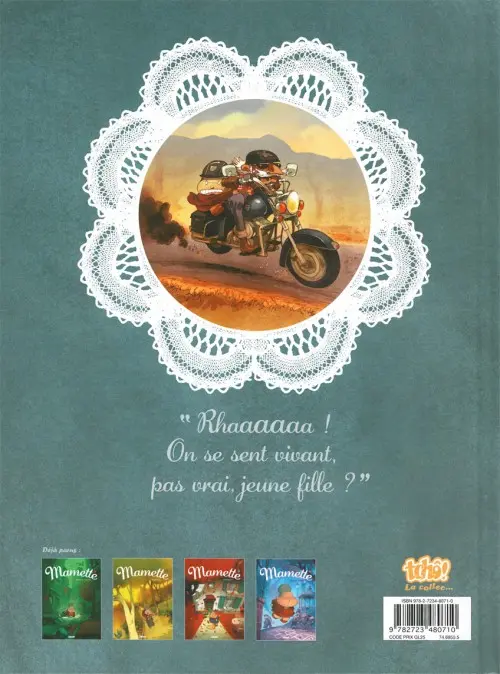 Verso de l'album Mamette Tome 5 La Fleur de l'âge