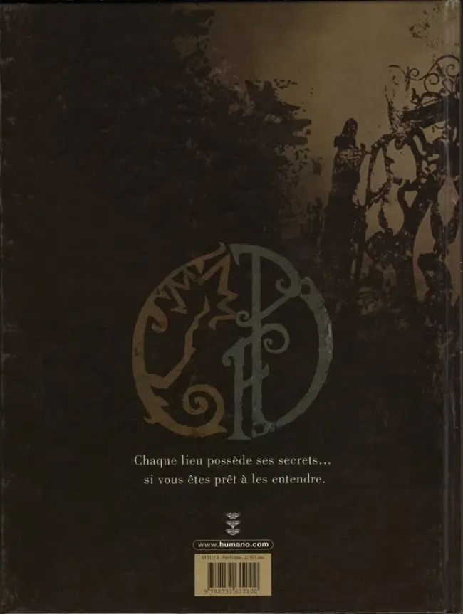 Verso de l'album Le Manoir des murmures Tome 2 Demian