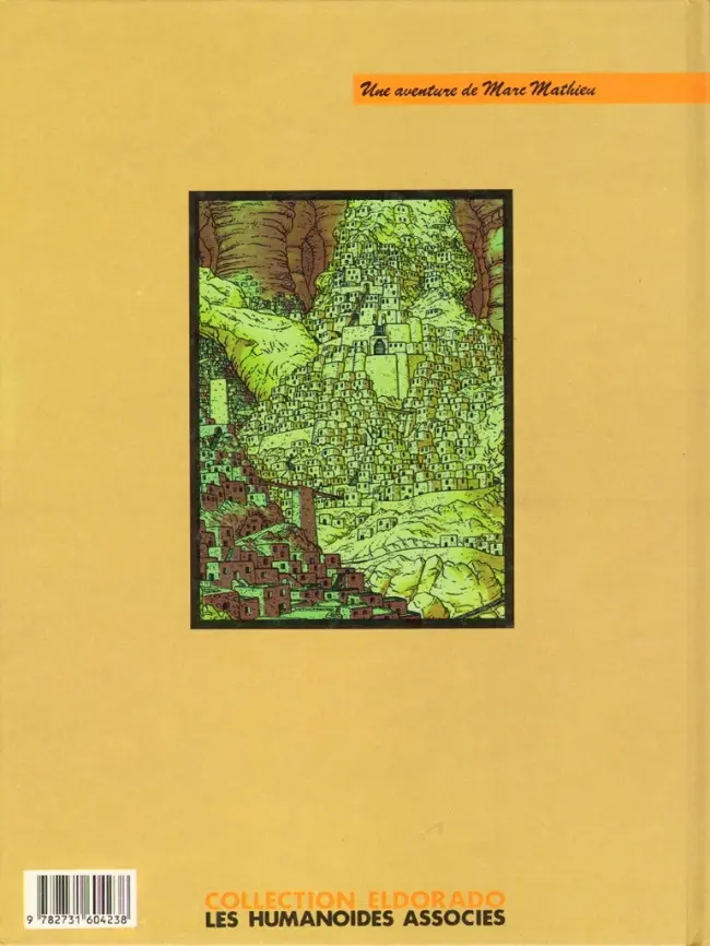 Verso de l'album Une aventure de Marc Mathieu Tome 6 Le retour de Tangata Manu