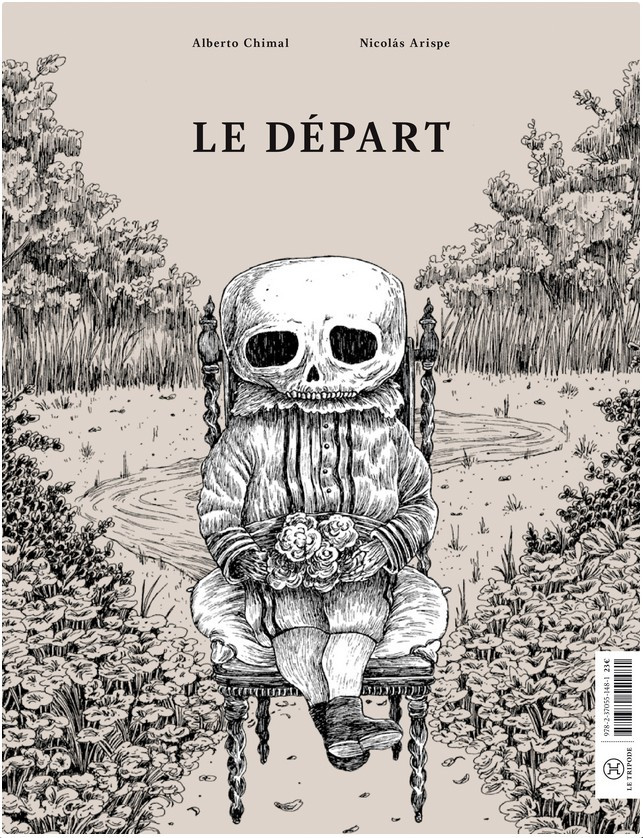 Verso de l'album La Mère et la mort / Le départ