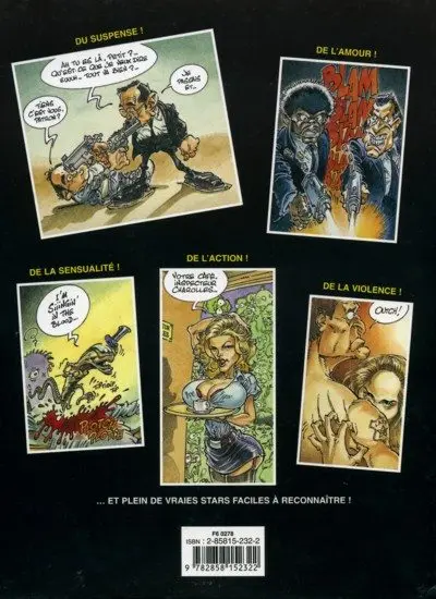 Verso de l'album Meurtres fatals Tome 1 Meurtres fatals graves