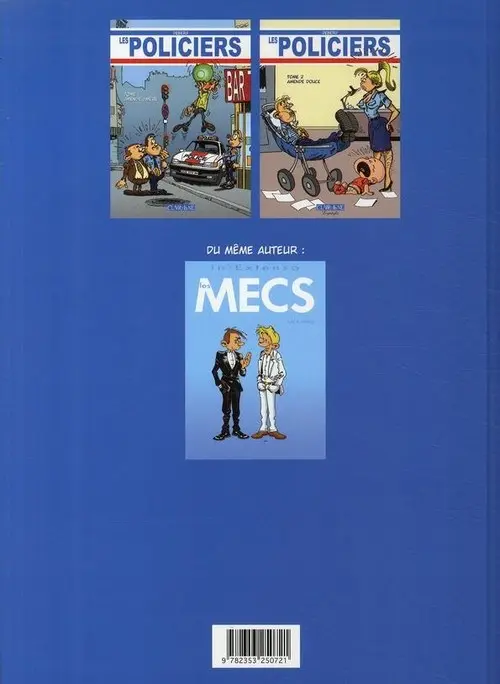 Verso de l'album Les Policiers Tome 3 Amende fumée