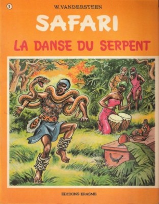 Couverture de l'album Safari Tome 9 La danse du serpent