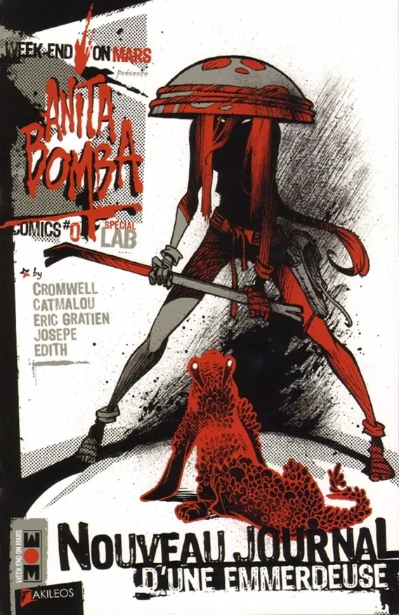 Couverture de l'album Anita Bomba Comics #0 Nouveau journal d'une emmerdeuse