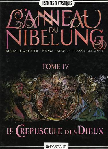 Couverture de l'album L'Anneau du Nibelung Tome 4 Le crépuscule des dieux