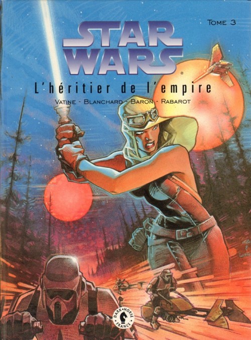 Couverture de l'album Star Wars - Le cycle de Thrawn L'héritier de l'Empire Tome 3