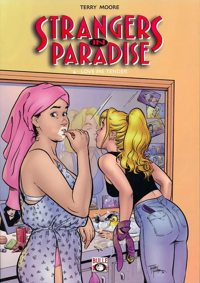 Couverture de l'album Strangers in paradise Tome 4 Love me tender