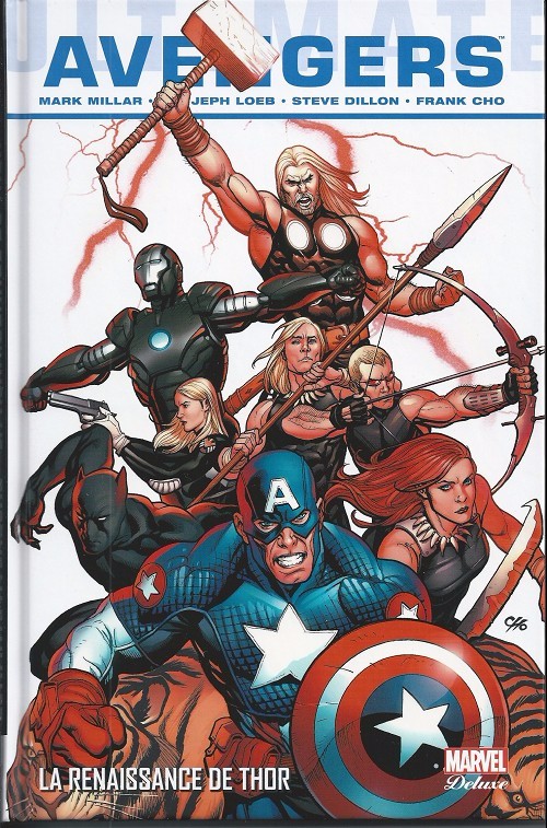 Couverture de l'album Ultimate Avengers Tome 2 La renaissance de Thor