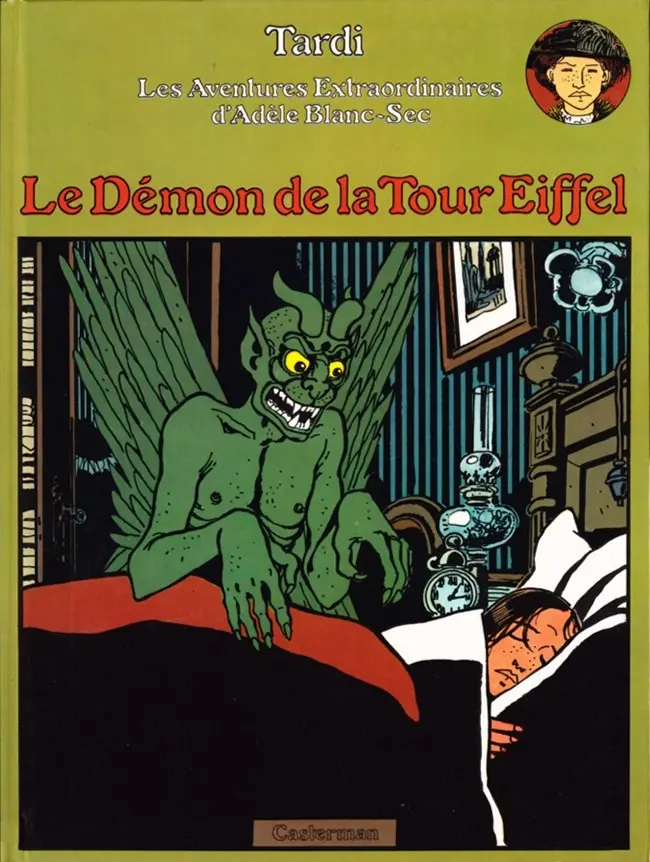 Couverture de l'album Les Aventures Extraordinaires d'Adèle Blanc-Sec Tome 2 Le Démon de la Tour Eiffel