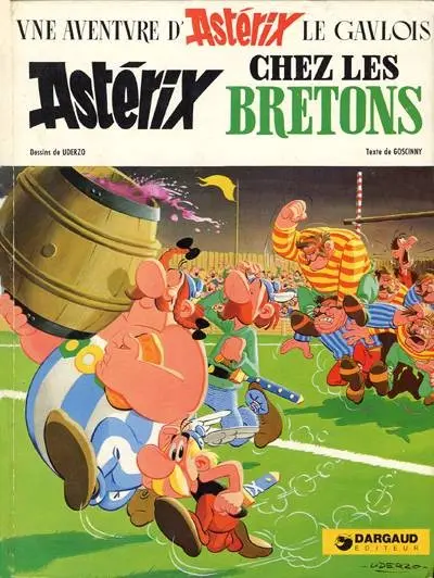 Couverture de l'album Astérix Tome 8 Astérix chez les Bretons