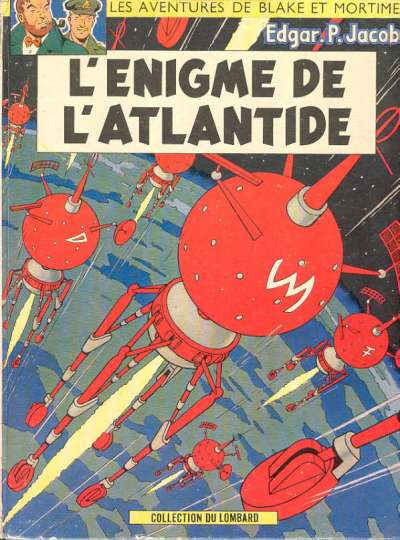 Couverture de l'album Blake et Mortimer Tome 6 L'Énigme de l'Atlantide