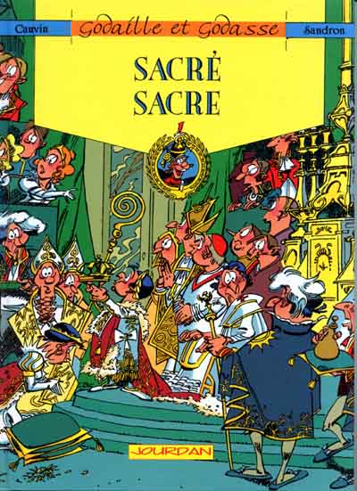 Couverture de l'album Godaille et Godasse Tome 2 Sacré sacre