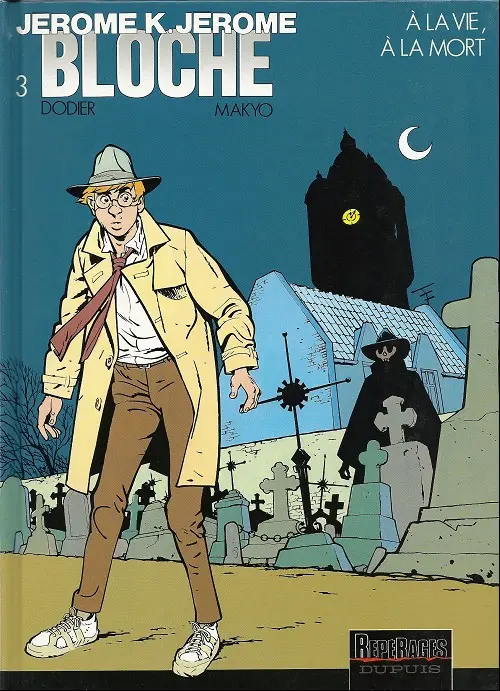 Couverture de l'album Jérôme K. Jérôme Bloche Tome 3 À la vie, à la mort