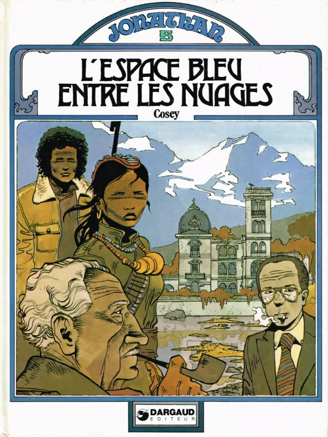 Couverture de l'album Jonathan Tome 5 L'espace bleu entre les nuages