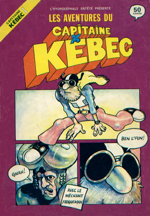 Couverture de l'album Les aventures du Capitaine Kébec Tome 1 Capitaine Kébec