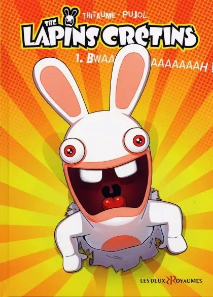 Couverture de l'album The Lapins crétins Tome 1 Bwaaaaaaaaaah !