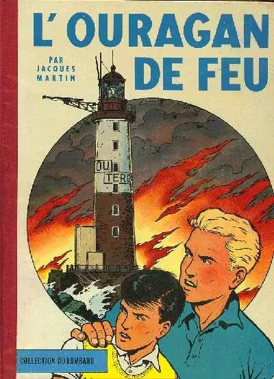 Couverture de l'album Lefranc Tome 2 L'ouragan de feu